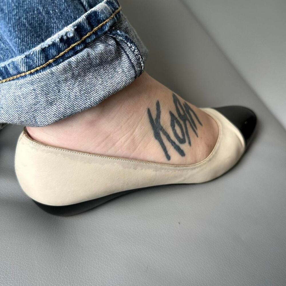 Vintage White Salvatore Ferragamo Mini Kitten Wedge Slip On - Picture 8 of 8